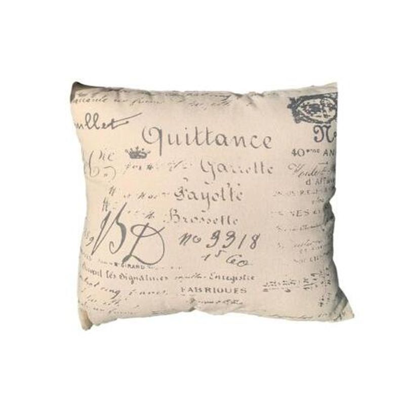 GIOS - Pack  2 Cojines Letras Beige