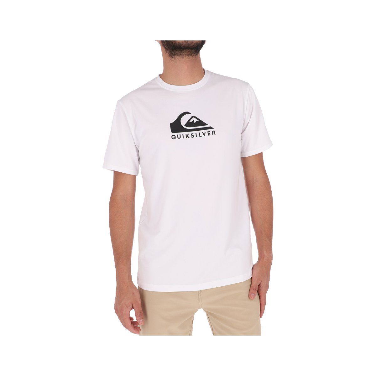 QUIKSILVER - Rashguard Quiksilver Solid Streak Hombre White