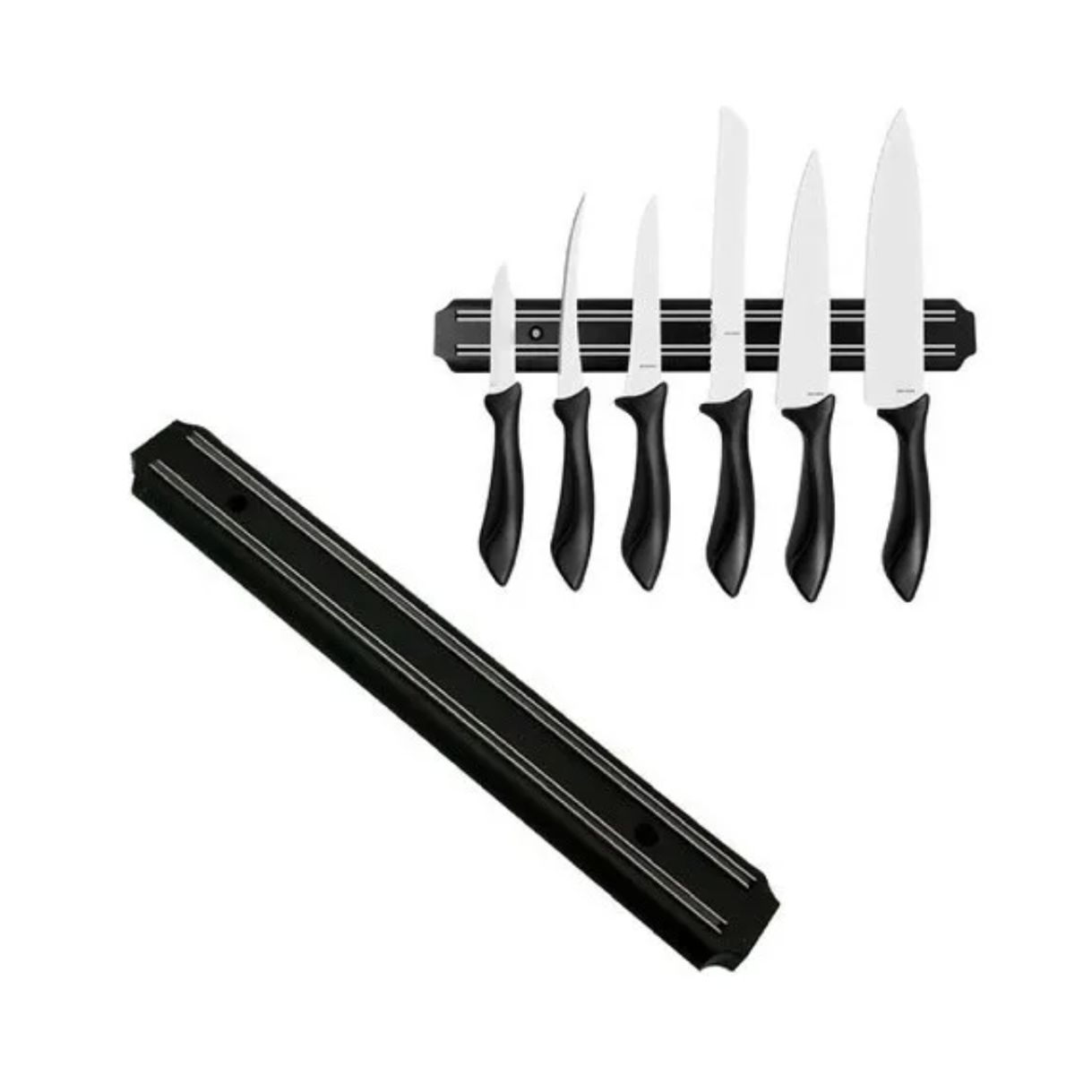 GENERICO - Barra Imán Magnética Soporte Cuchillos Herramientas 30cm