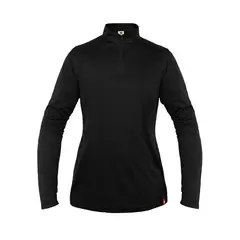 QUEBEC - Polera Half-Zip Mujer Black