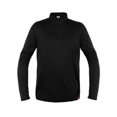 QUEBEC - Polera Half-Zip Hombre Black