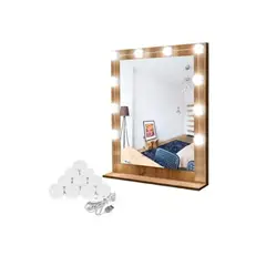OFERTABKN - Kit 10 Luces Ampolleta Espejo 3 Modos Maquillaje Fotografía