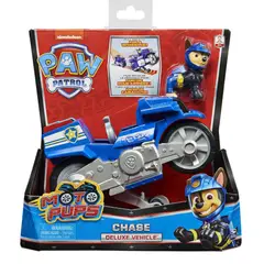 NICKELODEON - Juguete Chase Moto Azul Friccion Paw Patrol