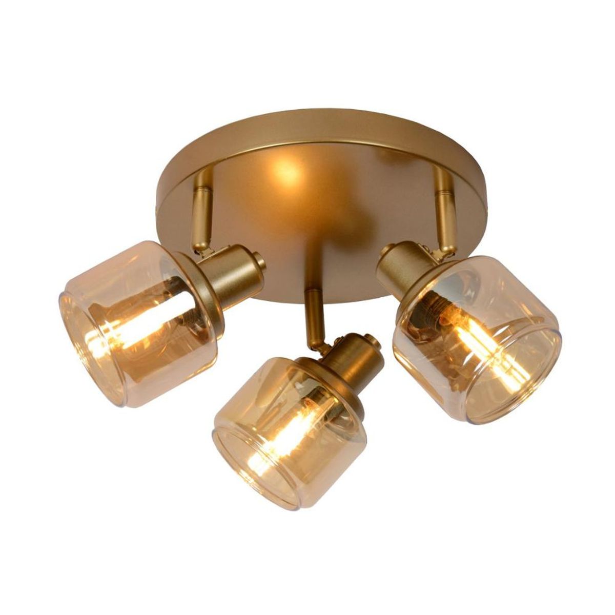 BOSCO - LAMPARA DE TECHO DIRECCIONAL BJORN DORADO 3xE14 BOSCO