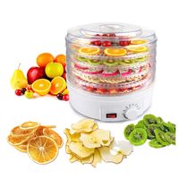 Deshidratador de Alimentos 5 bandejas 250W Blanco