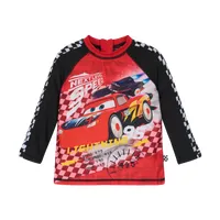 Polera Bebe Niño UV 50 Manga Larga Cars Rojo - Rojo