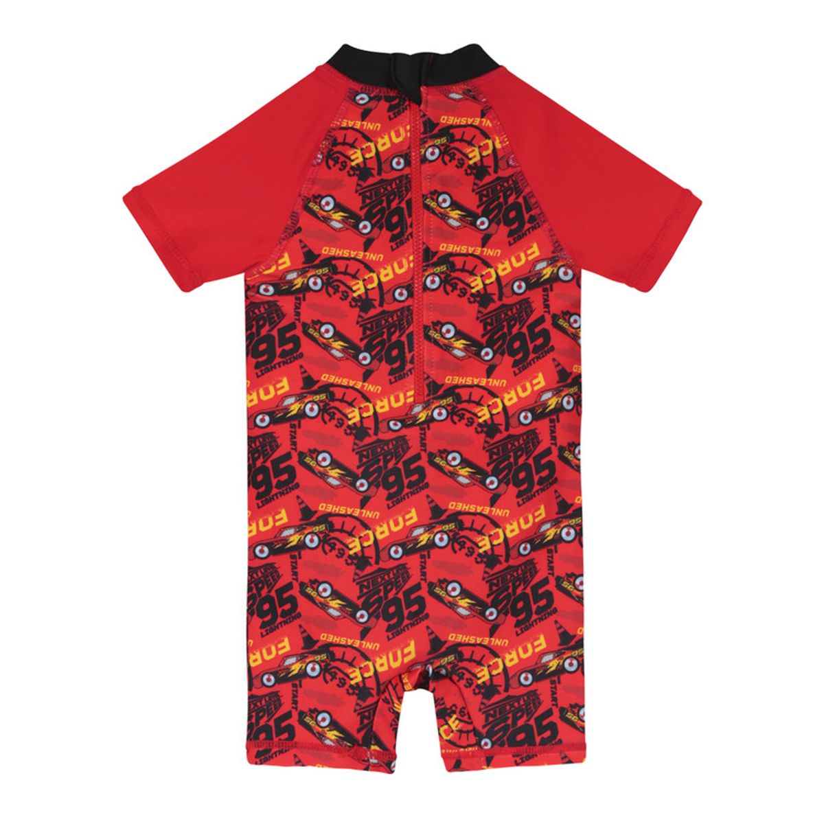 DISNEY - Traje de Baño Bebe Niño Body UV 50 Disney Cars Rojo - Rojo