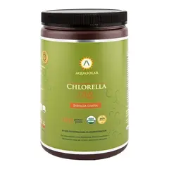 AQUASOLAR - Chlorella Raw Aq Polvo 600 Gramos