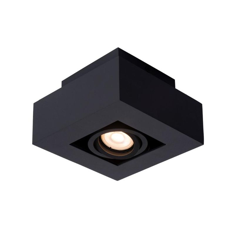 BOSCO - LAMPARA DE TECHO DIRECCIONAL XIRAX NEGRO LED 1xGU10 BOSCO