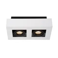 BOSCO - LAMPARA DE TECHO DIRECCIONAL XIRAX BLANCO LED 2xGU10