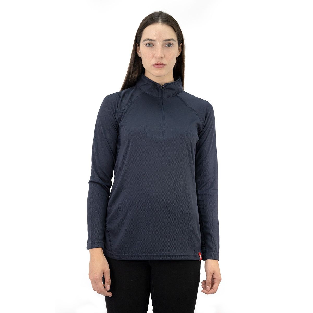 QUEBEC - Polera Quebec Half-Zip Mujer Iron