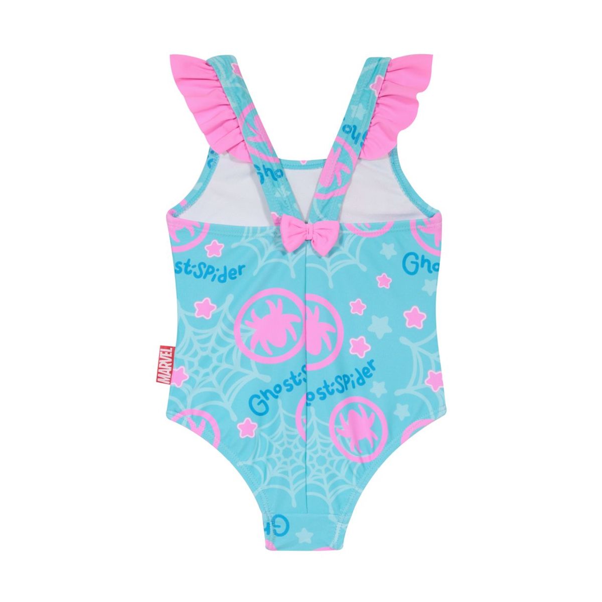 DISNEY - Traje de Baño Bebe Niña Disney Spidey Celeste - Celeste_.