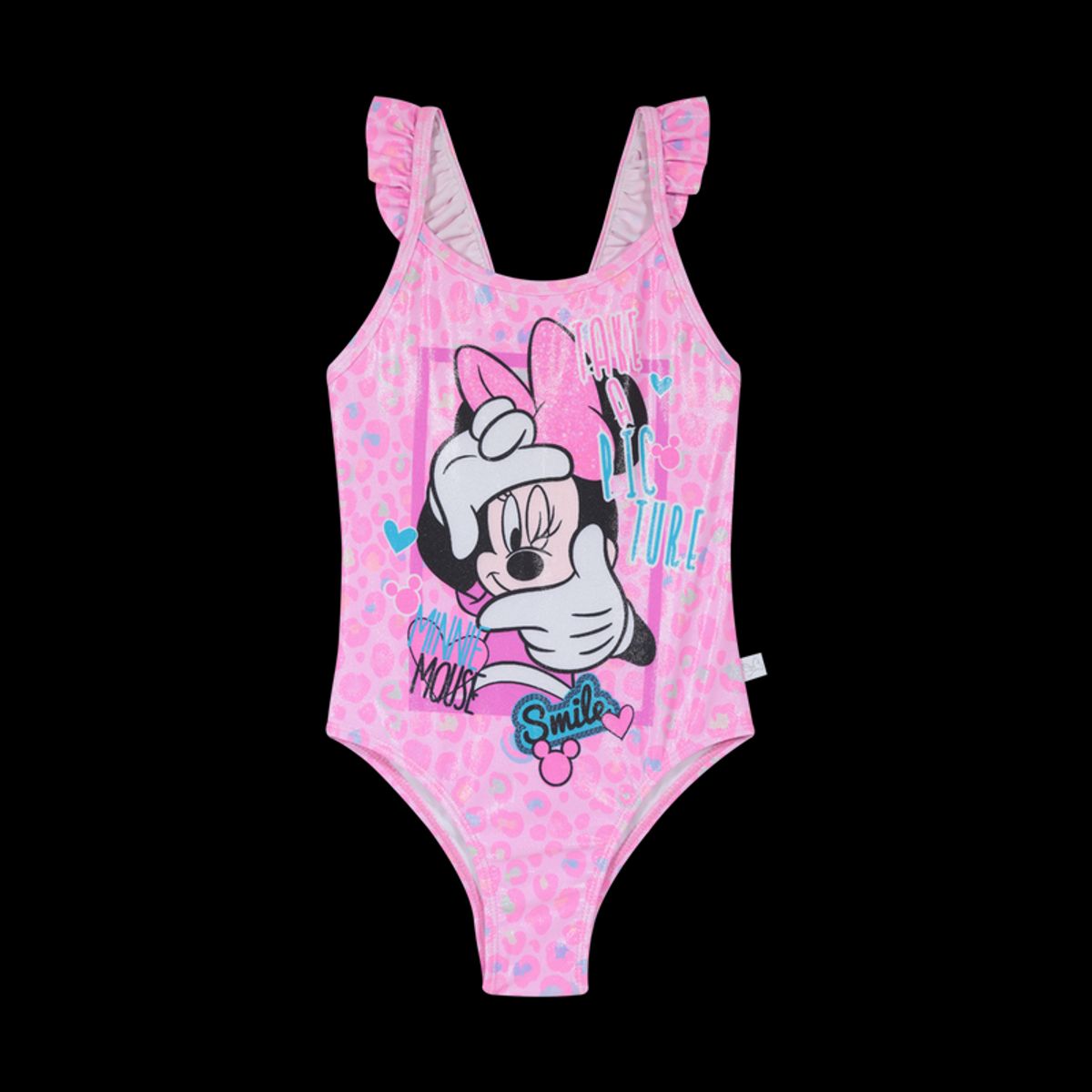 DISNEY - Traje de Baño Entero Niña Disney Minnie Rosado DISNEY