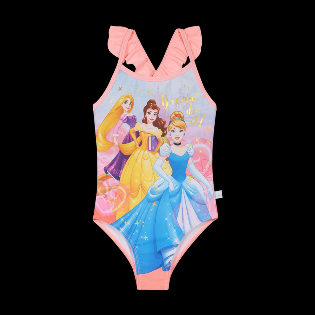 DISNEY - Traje de Baño Niña Entero Disney Princesas Coral DISNEY