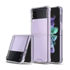 XUNDD - Carcasa para Samsung Z Flip 4 Reforzada Transparente