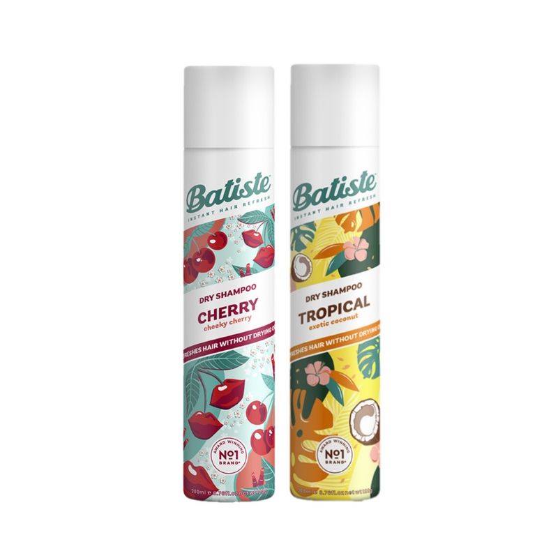 BATISTE - Shampoo Seco Batiste 200ml Cherry + Tropical