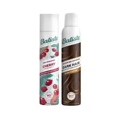 BATISTE - Shampoo Seco Pack 2 200ml Divine Dark + Cherry