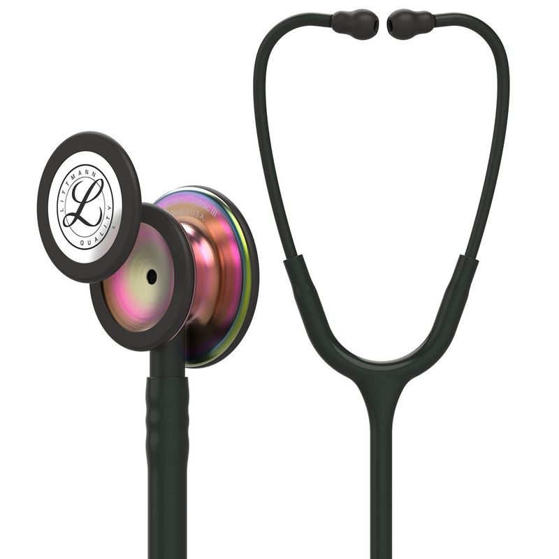 LITTMANN - Fonendoscopio Littmann Classic III Negro Arcoiris 5870