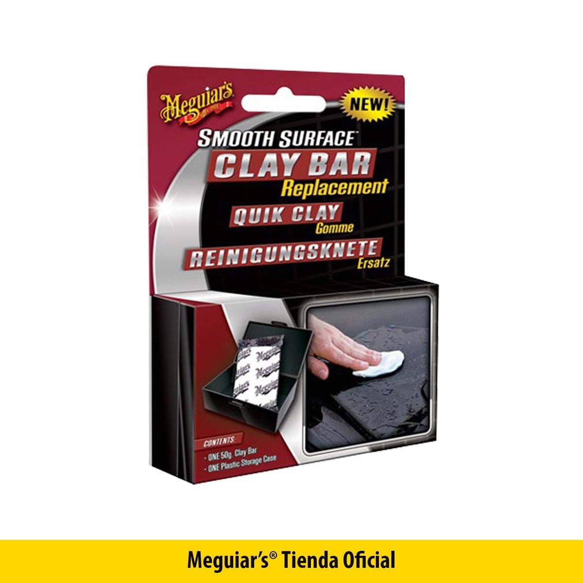 MEGUIARS - Arcilla Descontaminadora Meguiars Individual Clay Bar