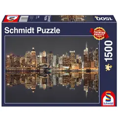 SCHMIDT - Puzzle 1.500 piezas Nueva York en la noche