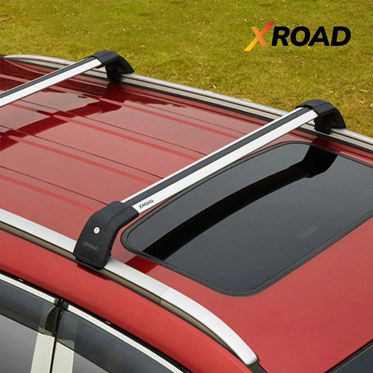 XROAD - Barras Portaequipaje de Aluminio para Techo Xroad