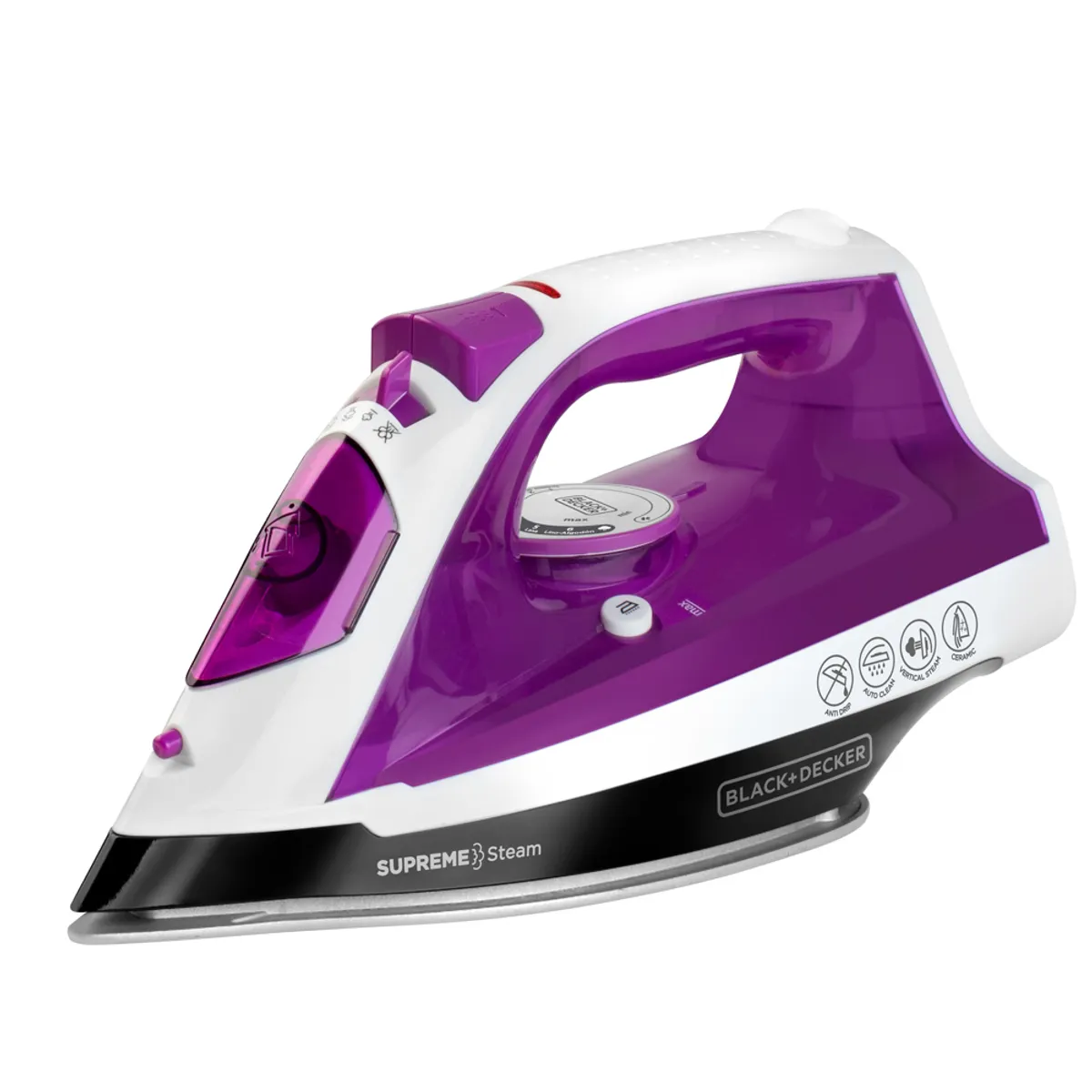 BLACK+DECKER - Plancha De Ropa A Vapor Black+Decker IR23960