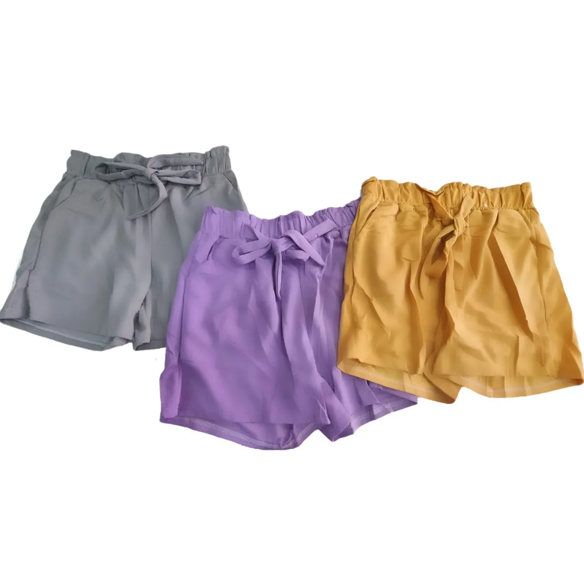 AGW - Pack 3 Short De Vestir Delgado Mujer Colores Surtidos.