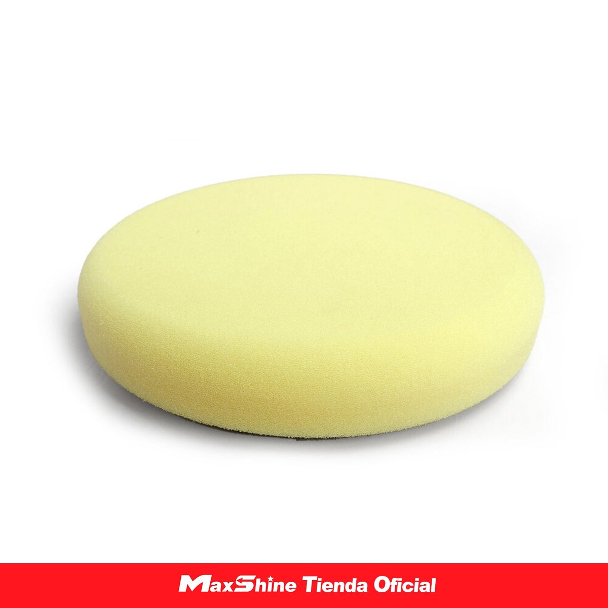 MAX SHINE - Bonete de Espuma Pulido 5" Yellow Flat Foam Polishing Pad