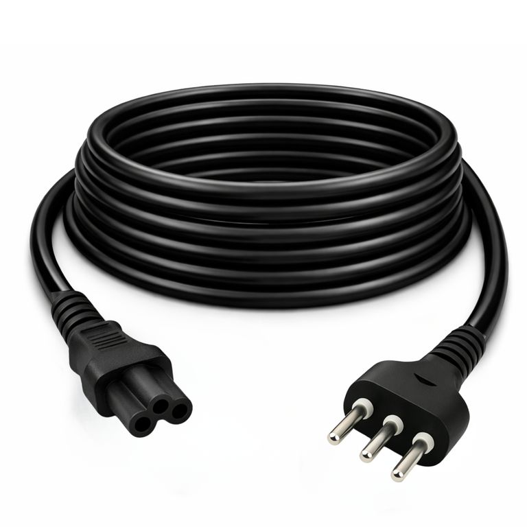 OEM Cable de Poder Tipo Trébol 1.8 MT Reforzado 220V / 3 PIN