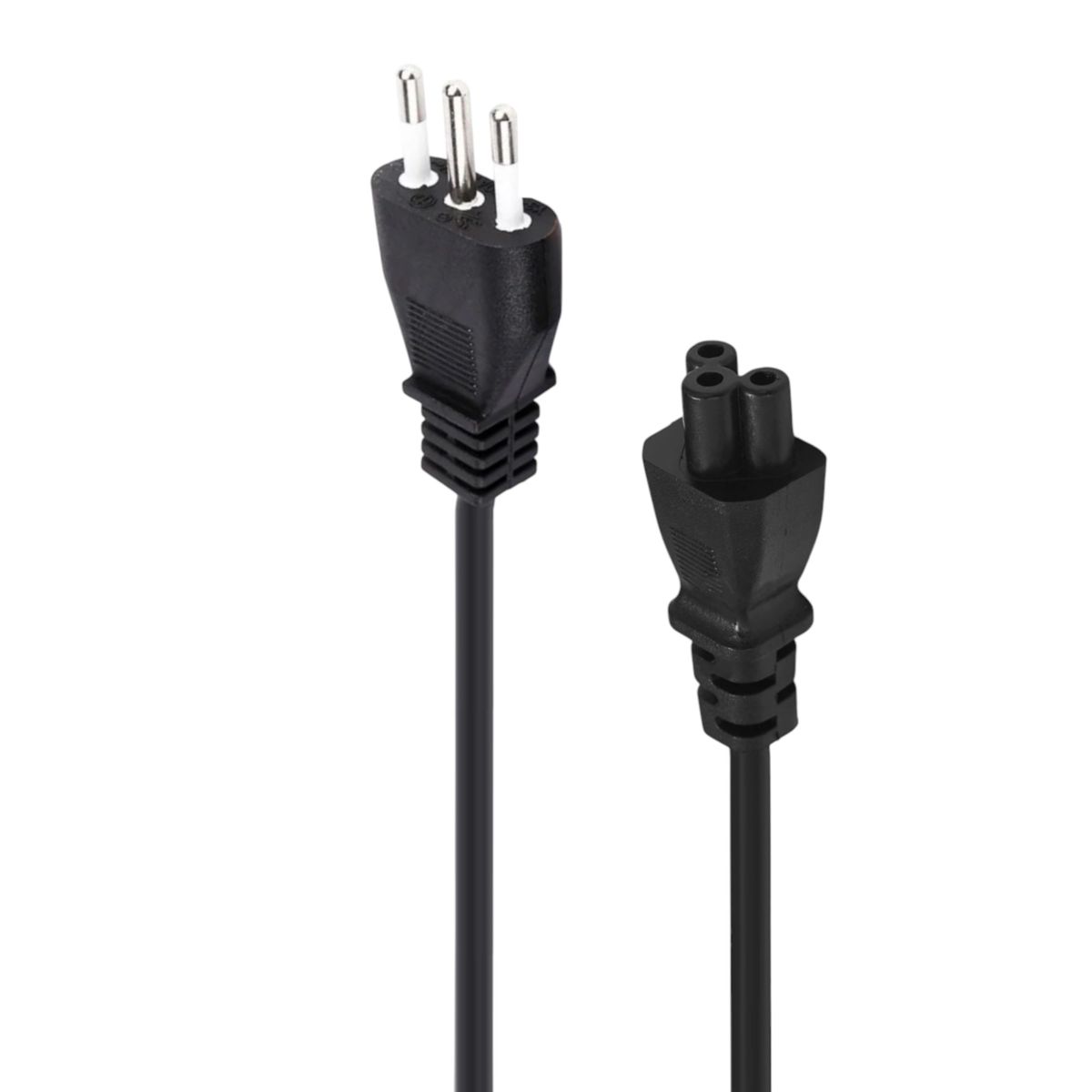 OEM - Cable de Poder Tipo Trébol 1.8 MT Reforzado 220V / 3 PIN