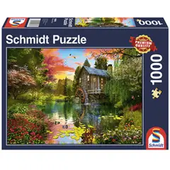 SCHMIDT - Puzzle 1.000 piezas Molino de agua