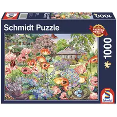 SCHMIDT - Puzzle 1.000 piezas Jardin florecido