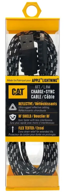 Cable Caterpillar De Carga Y Sincronizacion Apple Lightning A Usb