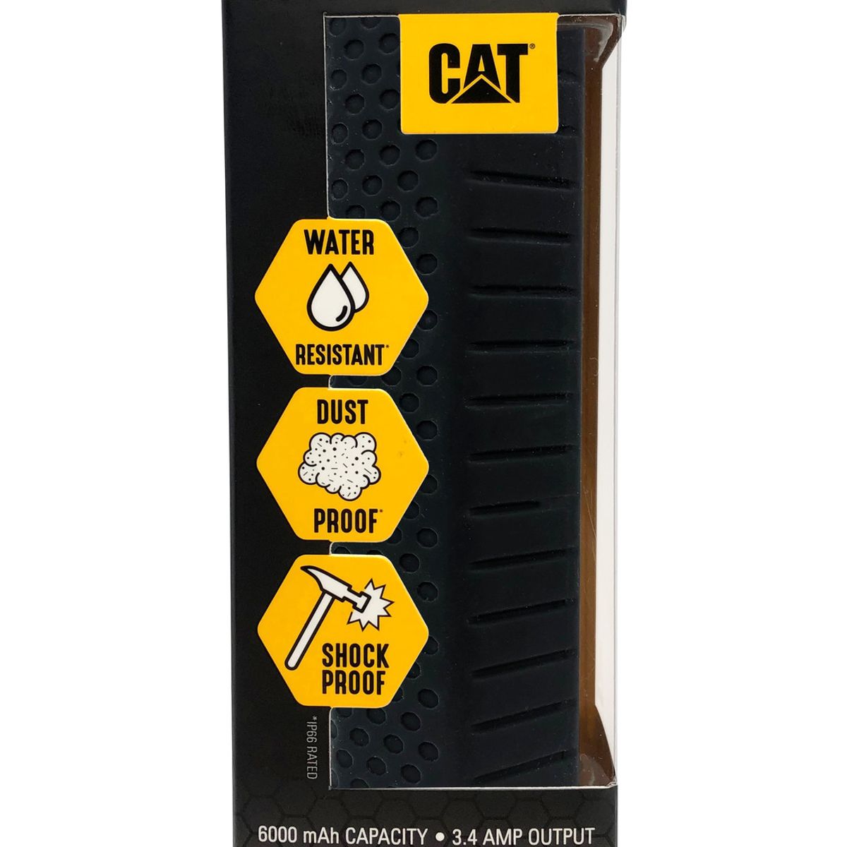 CAT - Bateria Externa Caterpillar De 6,000 Mah Con Doble Usb De 3,4 Amperios