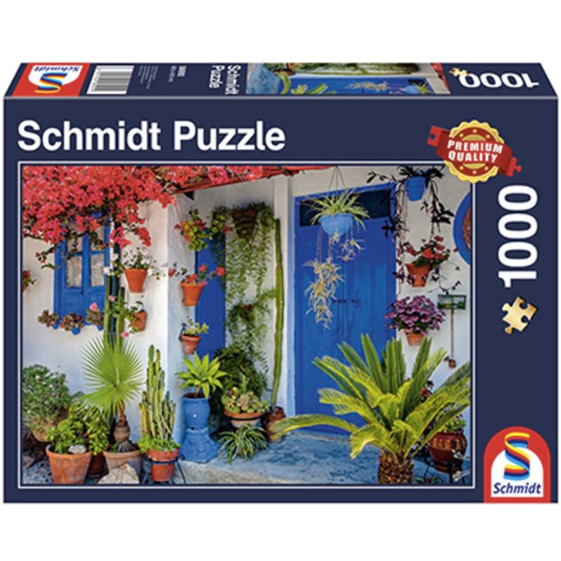 SCHMIDT - Puzzle 1.000 piezas Puertas mediterraneas
