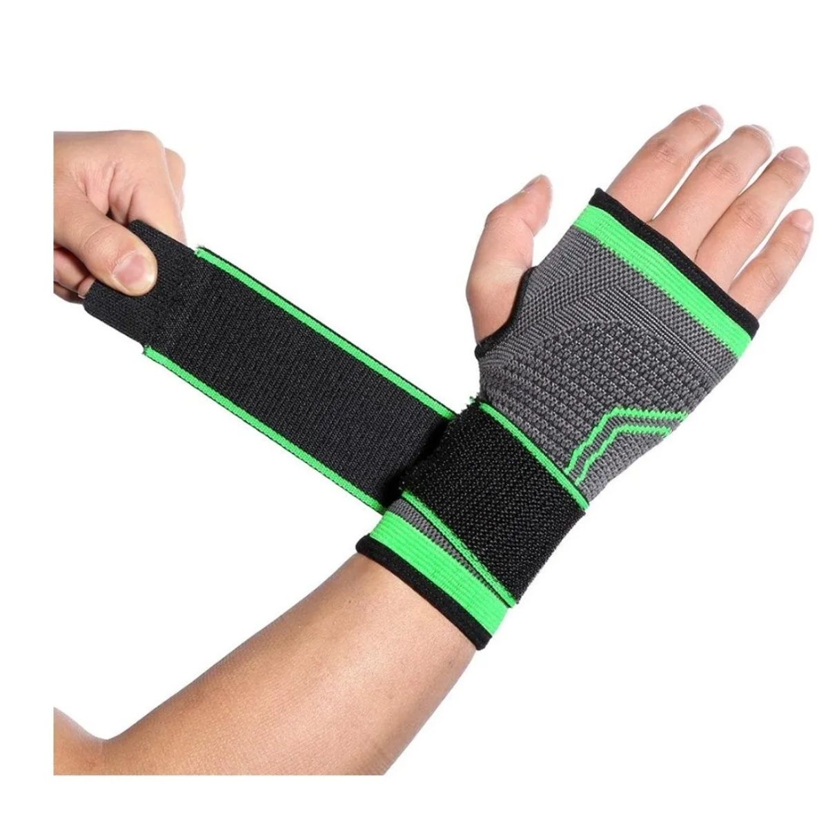 GENERICO - Venda Muñequera Elastica Ortopédica Compresión Muñeca Mano