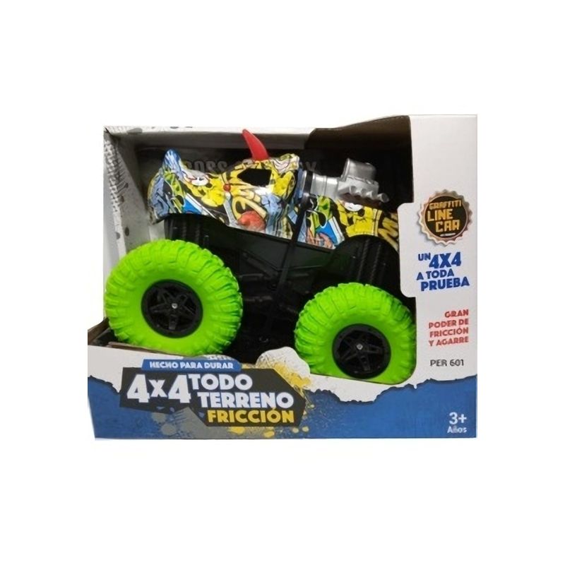 GENERICO - Auto O Camioneta Monster Truck 4x4 Fricción