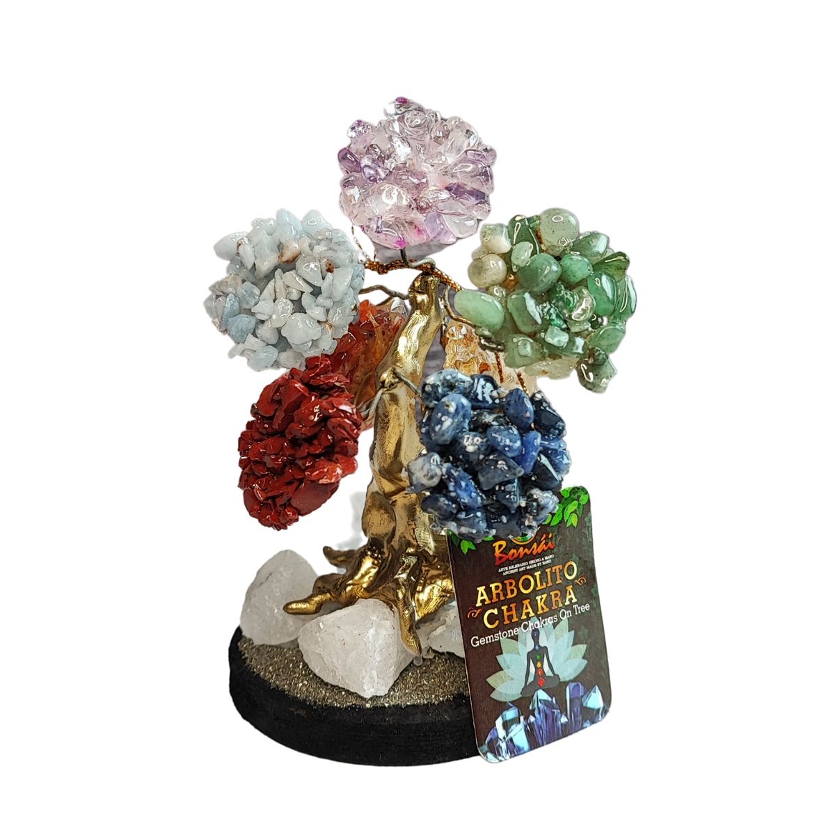 GENERICO - Arbol Bonsai De Los 7 Chakras