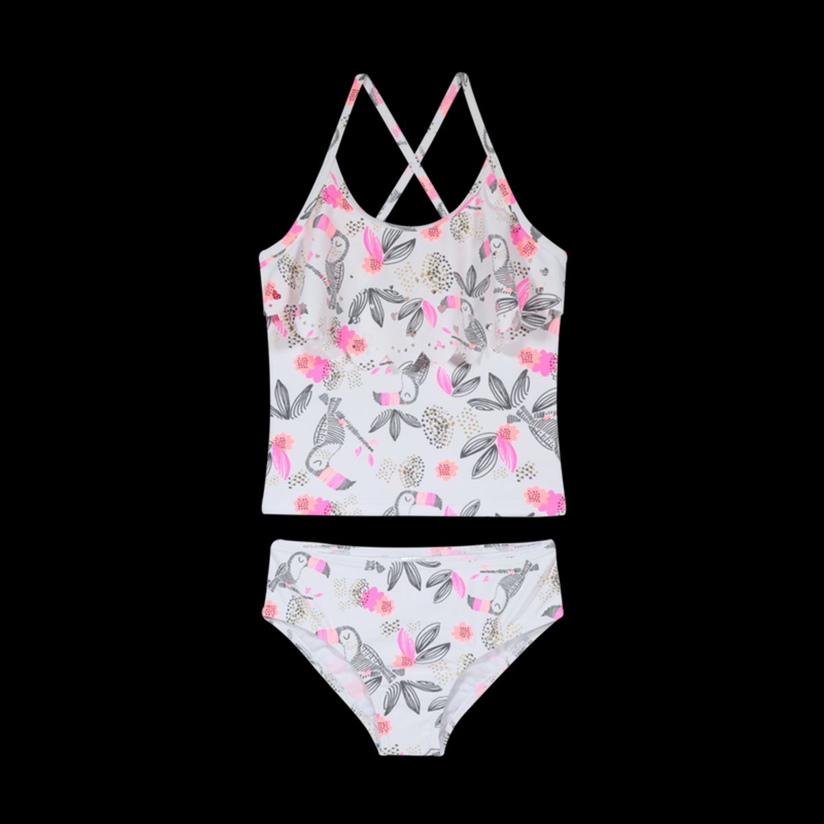 H2O WEAR - Traje de Baño Niña Tankini UV30+ H2O Wear Blanco H2O WEAR