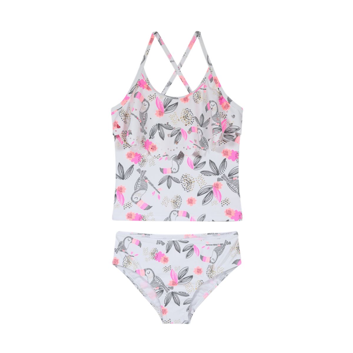 H2O WEAR - Traje de Baño Niña Tankini UV30+ H2O Wear Blanco H2O WEAR