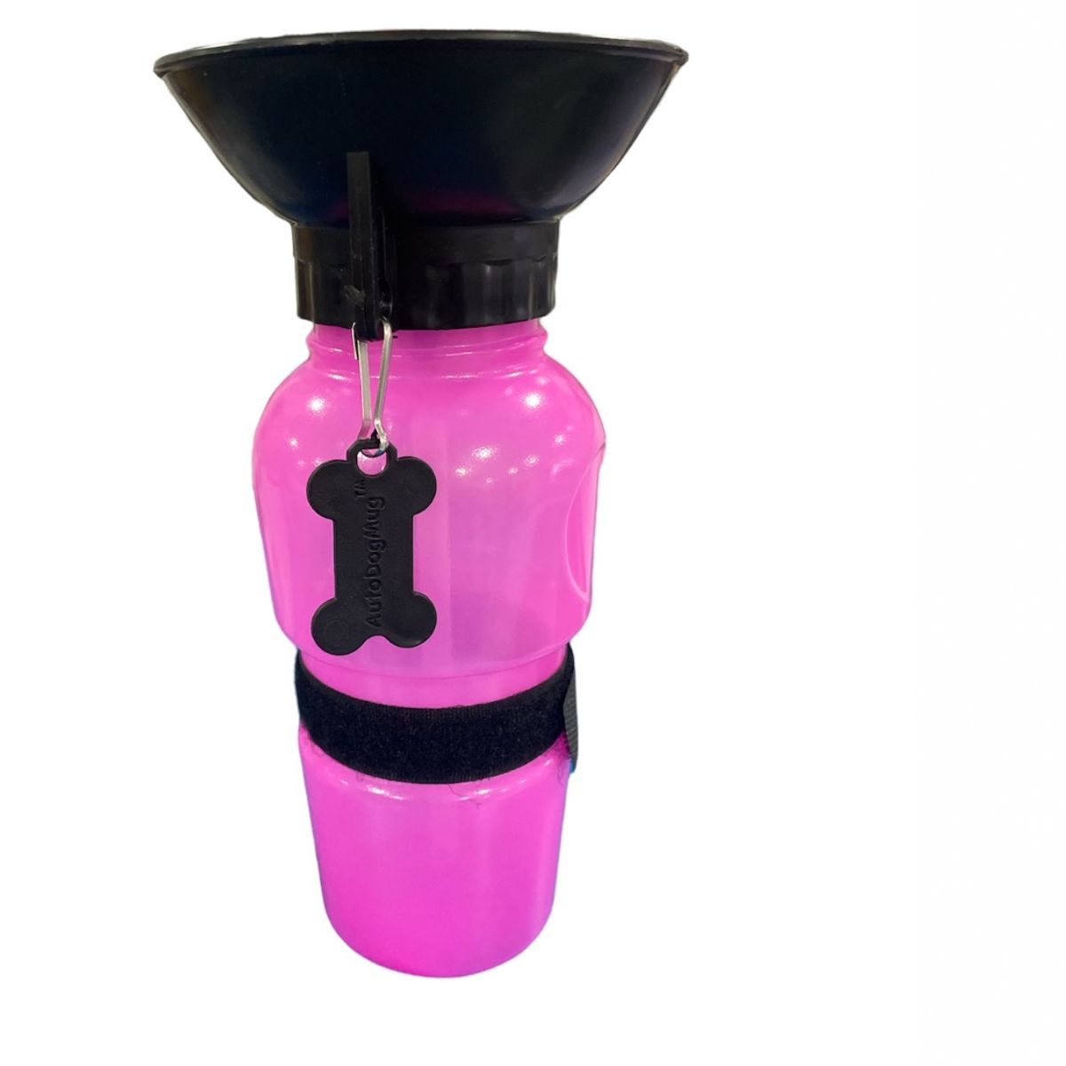 GENERICO - Dispensador Agua Botella Paseo Viaje Para Perro Mascota Rosa
