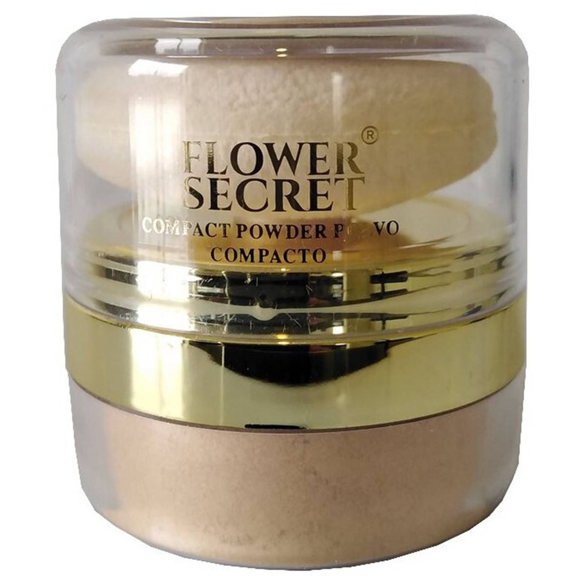GENERICO - Polvo Iluminador Dorado  Facial- Perlado Suave