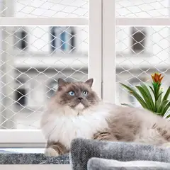 MARBEN PETS - Wonder Cat Malla Seguridad Ventana, 4 x 3mt