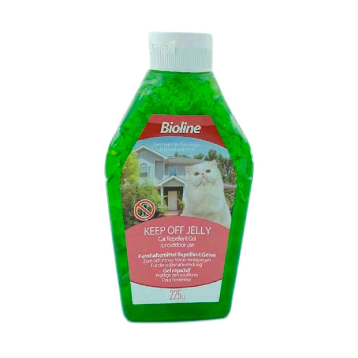 BIOLINE - Repelente Exteriores Bioline Keep Off Jelly Para Gatos, 225g