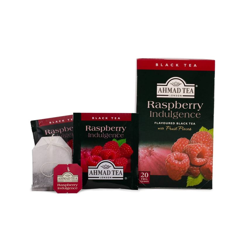 AHMAD TEA - TEA RASPBERRY INDULGENCE - FRAMBUESA - 20s