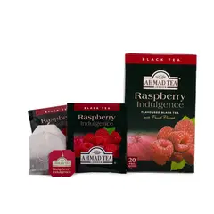 AHMAD TEA - TEA RASPBERRY INDULGENCE - FRAMBUESA - 20s