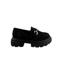 Mocasin Mujer Negro
