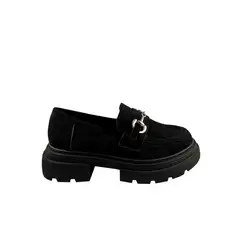 TODOPIEL - Mocasin Mujer Negro