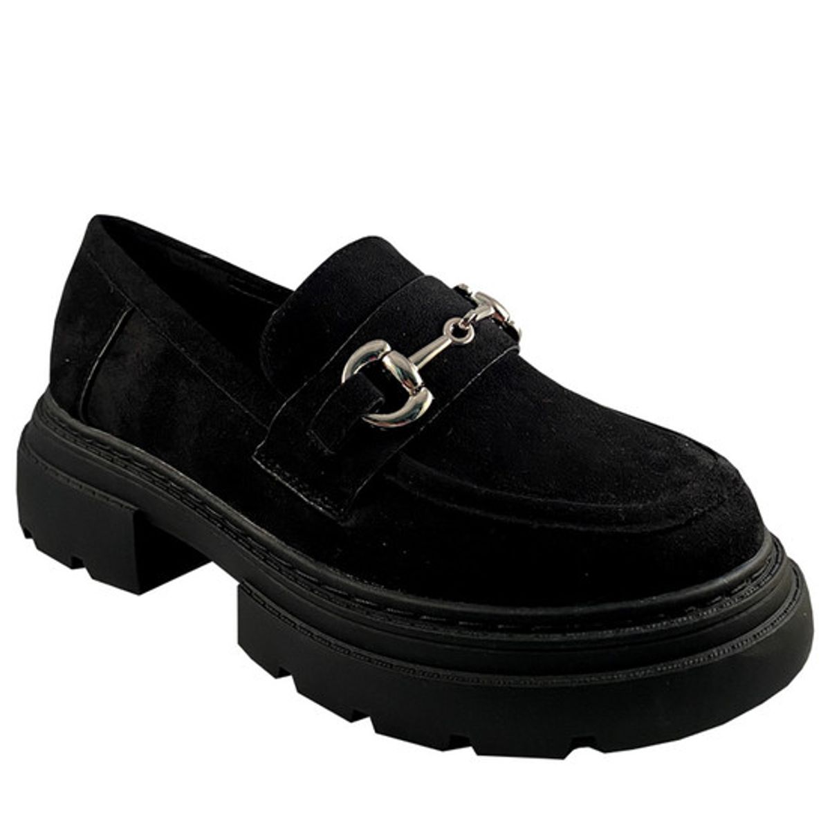 TODOPIEL - Mocasin Mujer Negro Todopiel