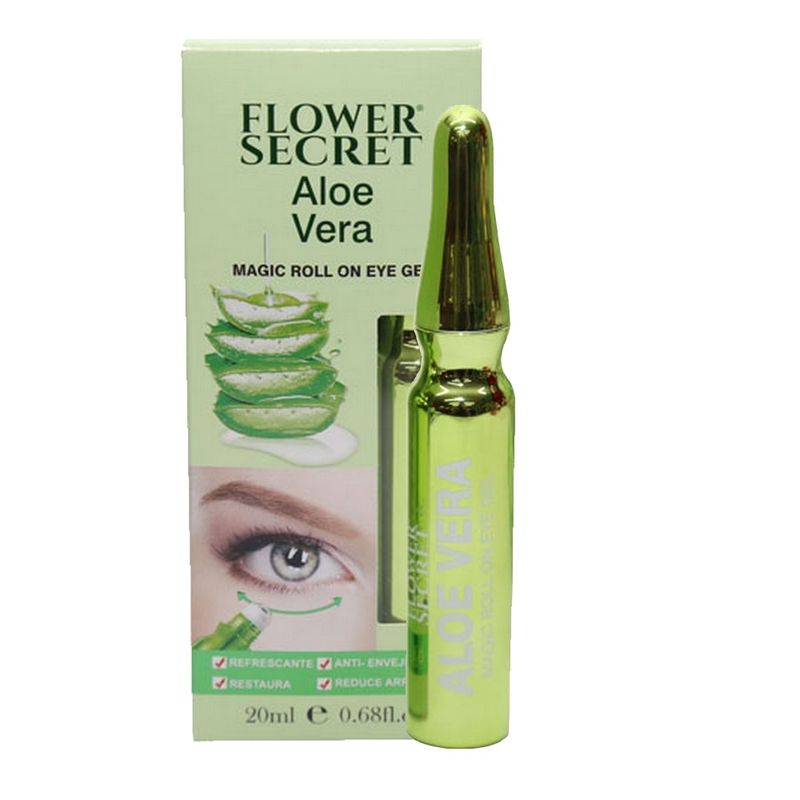 GENERICO - Roll-On Antiarrugas Contorno ojos  Aloe Vera  y Acido Hialuronico.-